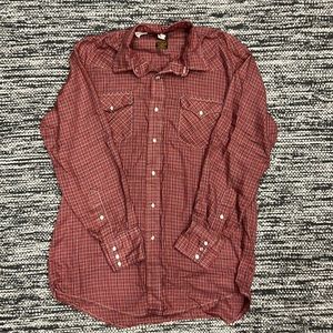 Vintage Karman Mens Flannel